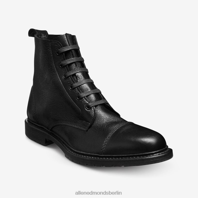 Allen Edmonds Schwarz Männer Normandie-Captoe-Stiefel 82J2T145