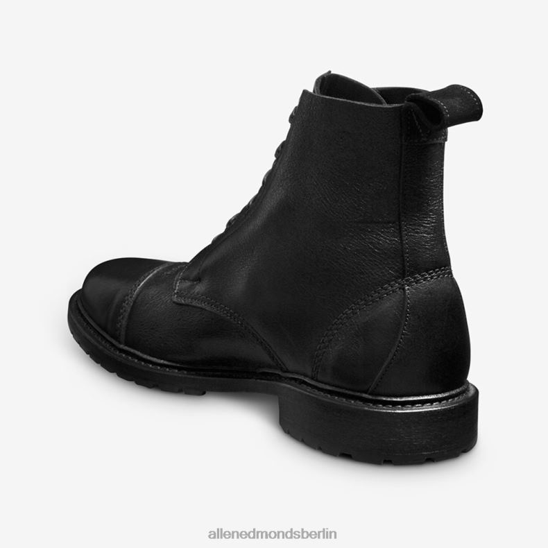 Allen Edmonds Schwarz Männer Normandie-Captoe-Stiefel 82J2T145
