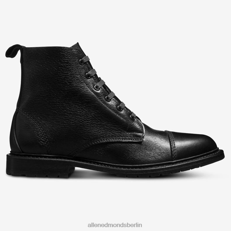 Allen Edmonds Schwarz Männer Normandie-Captoe-Stiefel 82J2T145