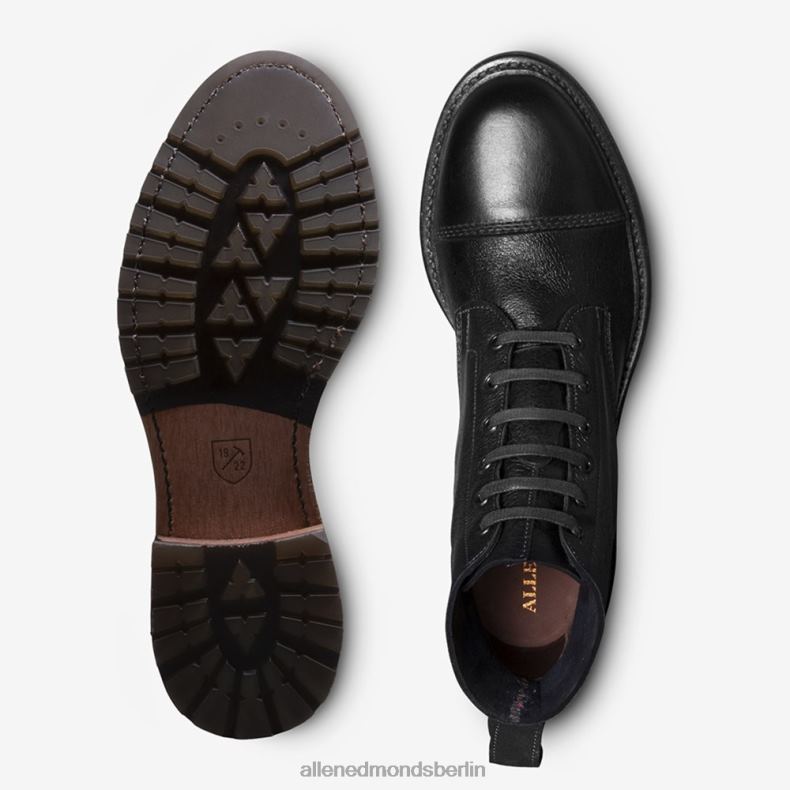 Allen Edmonds Schwarz Männer Normandie-Captoe-Stiefel 82J2T145