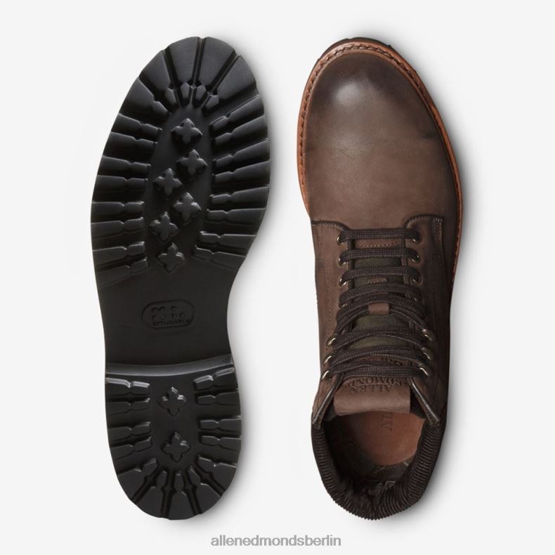 Allen Edmonds braun Männer Higgins Mill Barbour Stiefel 82J2T76