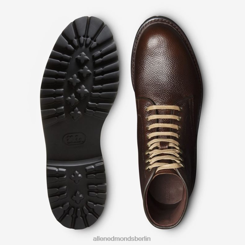 Allen Edmonds braun Männer Higgins Mill Fußball-Grain-Stiefel 82J2T89