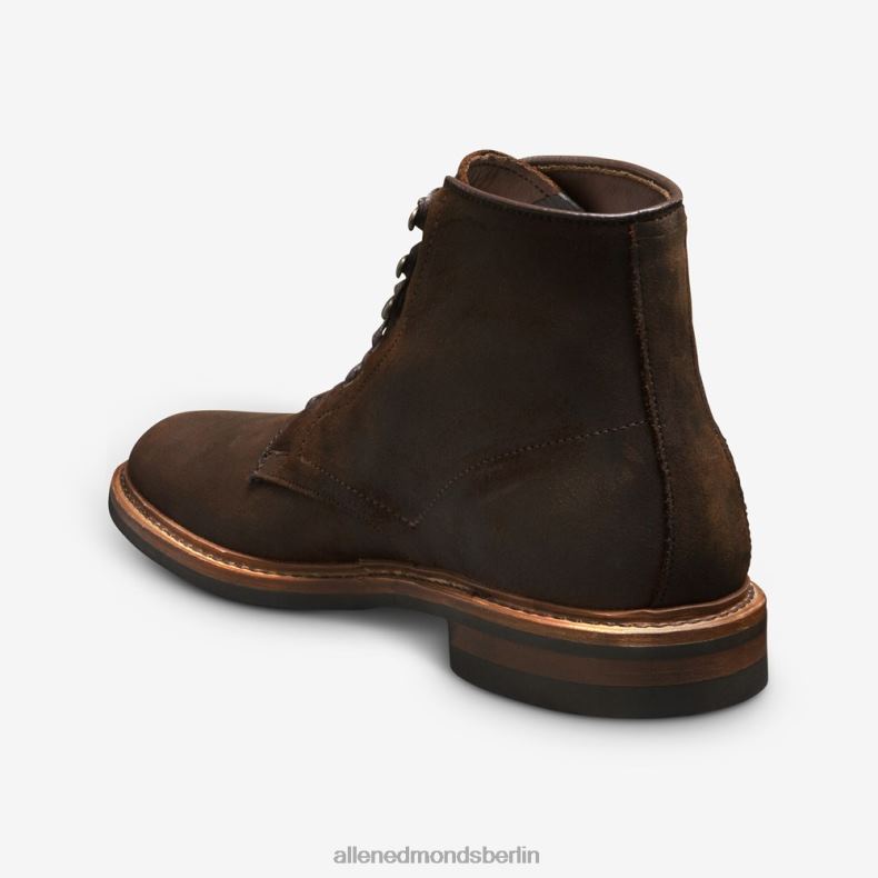 Allen Edmonds braunes gewachstes Wildleder Männer Higgins Mill wetterfester Stiefel 82J2T280