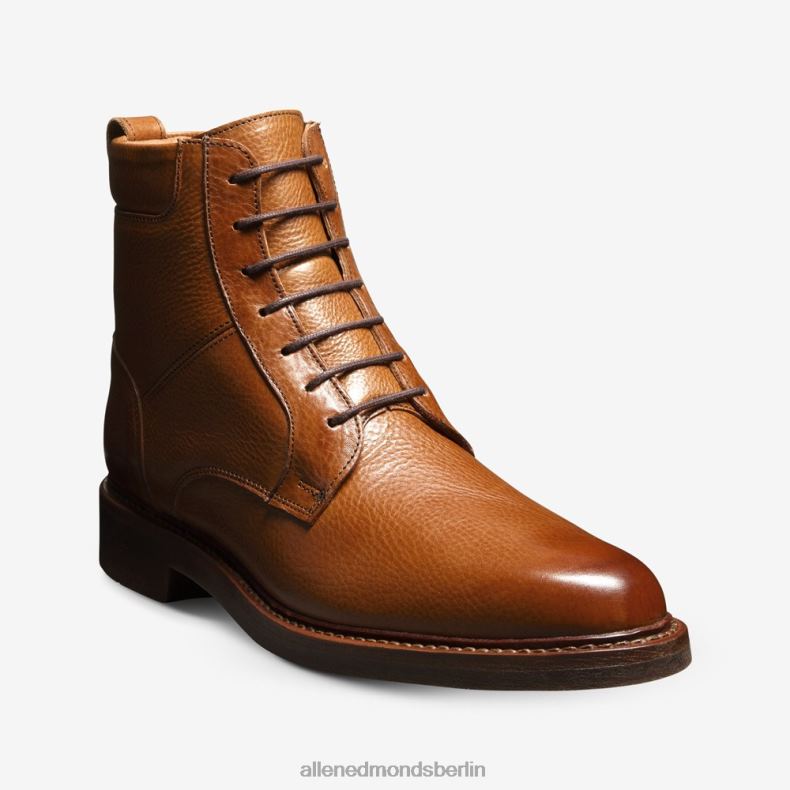 Allen Edmonds cognacfarbenes Leder Männer Denali-Stiefel 82J2T151