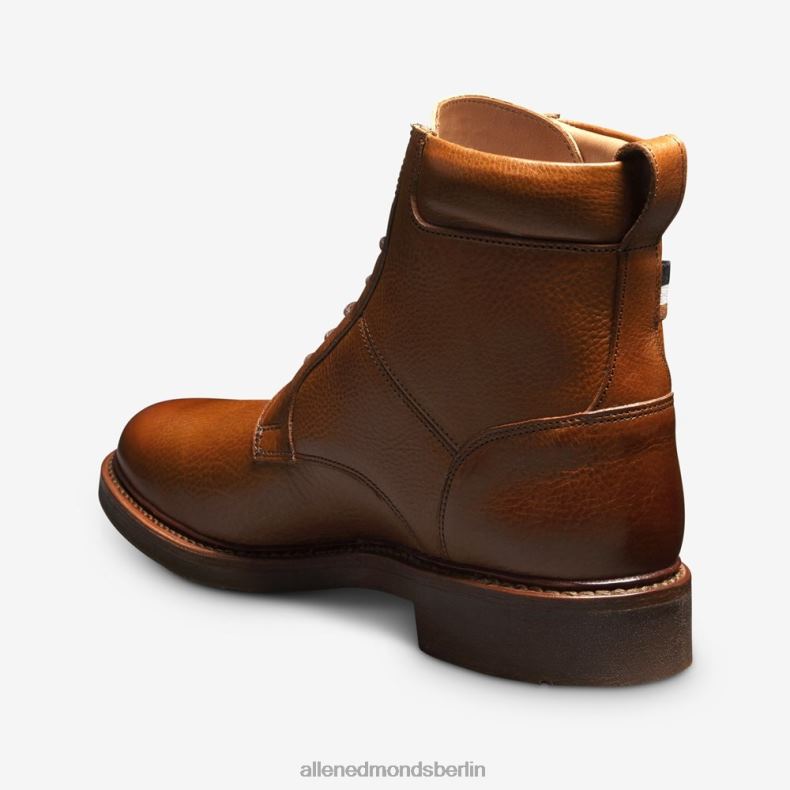 Allen Edmonds cognacfarbenes Leder Männer Denali-Stiefel 82J2T151