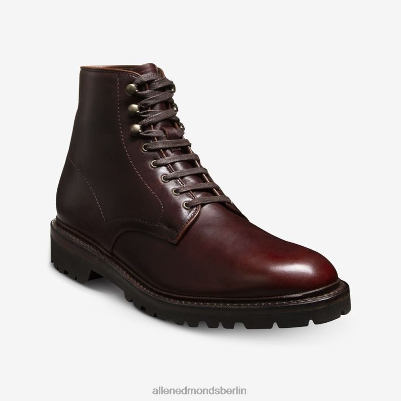 Allen Edmonds Burgund Männer Higgins Mill wetterfester Stiefel mit Stollensohle 82J2T261