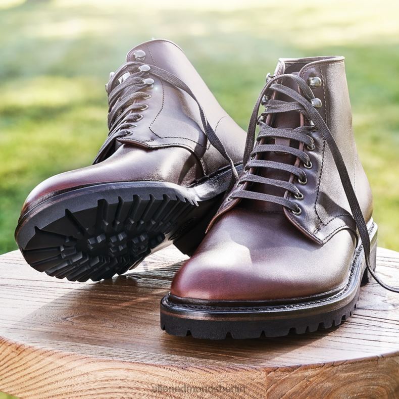 Allen Edmonds Burgund Männer Higgins Mill wetterfester Stiefel mit Stollensohle 82J2T261