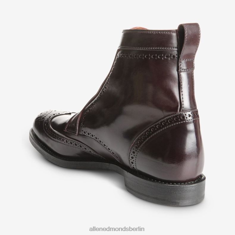 Allen Edmonds Burgunder Cordovan Männer Dalton-Shell-Cordovan-Kleiderstiefel 82J2T479