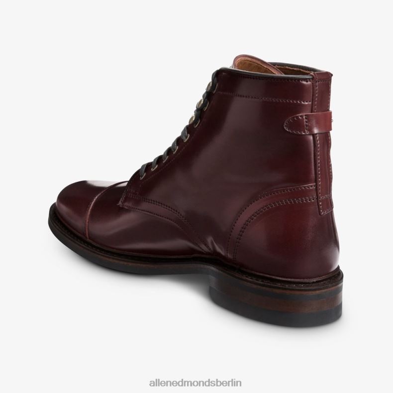Allen Edmonds Burgunder Cordovan Männer Landon Shell Cordovan Captoe-Stiefel 82J2T337
