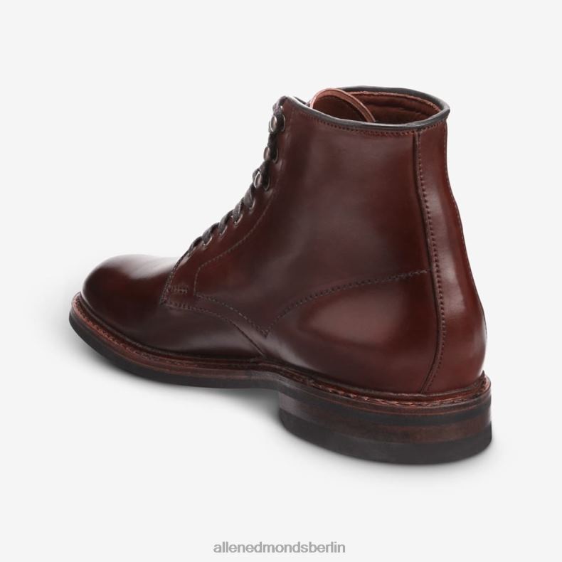Allen Edmonds Chili-Cordovan Männer Higgins Mill-Stiefel mit Shell-Cordovan-Leder 82J2T30