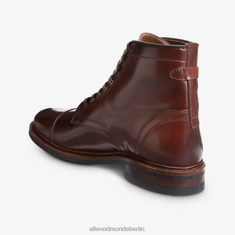 Allen Edmonds Chili-Cordovan Männer Landon Shell Cordovan Captoe-Stiefel 82J2T338