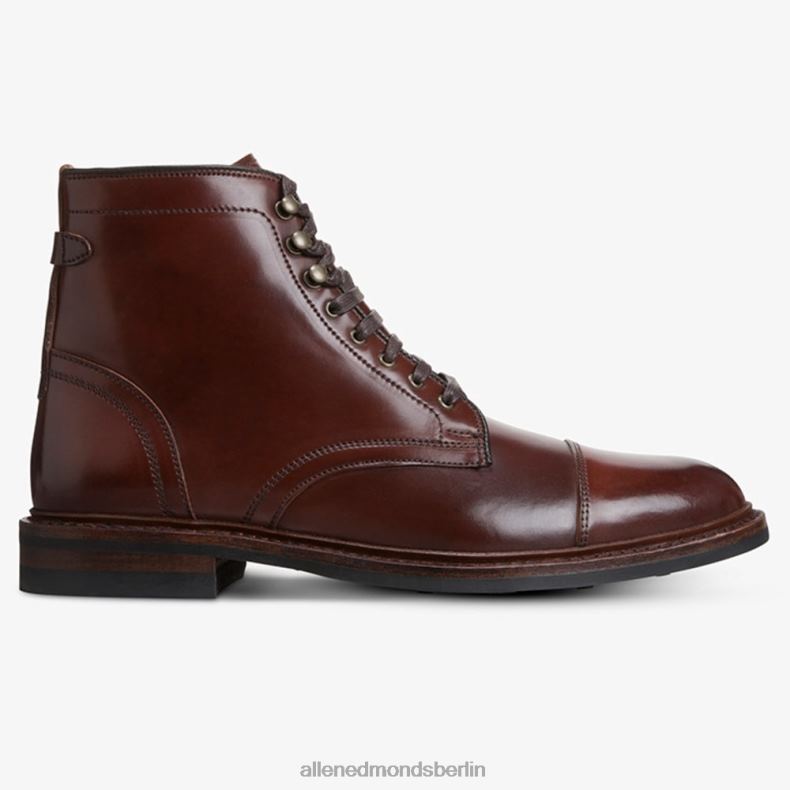 Allen Edmonds Chili-Cordovan Männer Landon Shell Cordovan Captoe-Stiefel 82J2T338