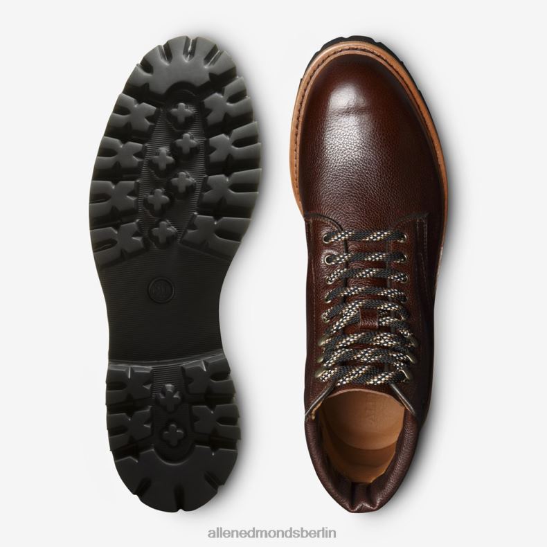 Allen Edmonds Chili-Leder Männer Higgins Mill Wanderstiefel 82J2T139