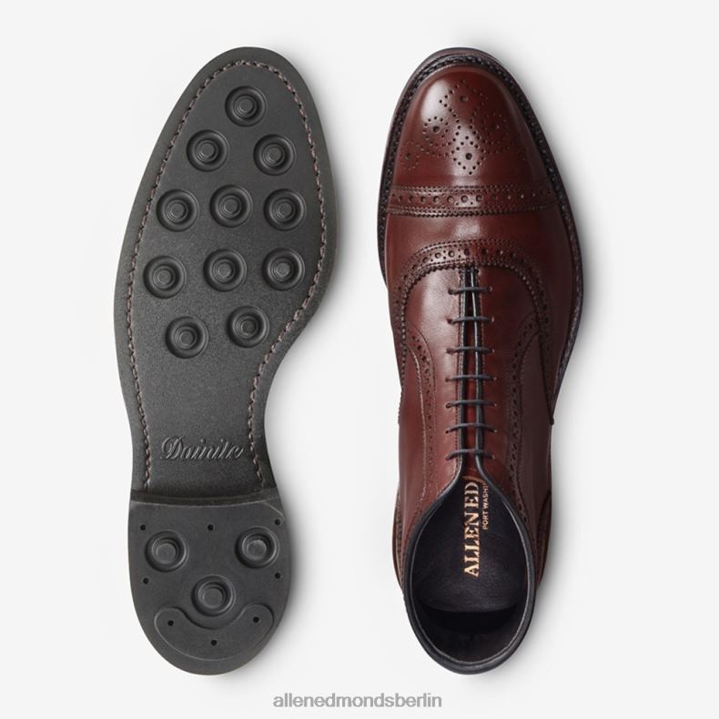 Allen Edmonds Chili Männer Hamilton wetterfester Oxford-Kleiderstiefel 82J2T55