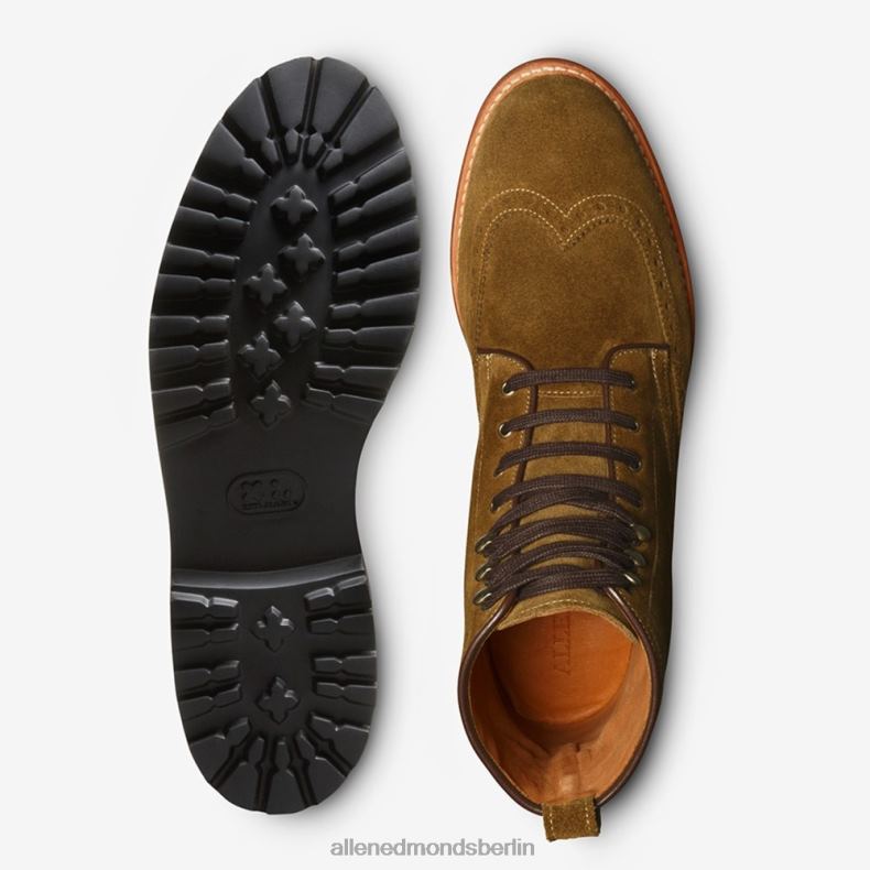 Allen Edmonds Kaperngrün Männer Astor Wingtip-Stiefel 82J2T486