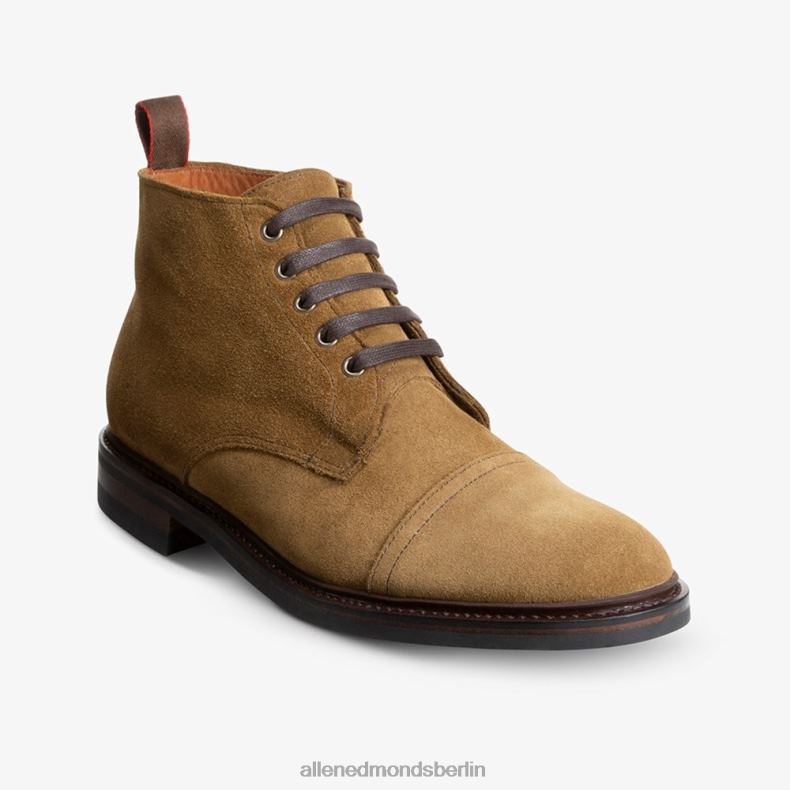 Allen Edmonds Kapernwildleder Männer Patton wetterfester Cap-Toe-Stiefel 82J2T468