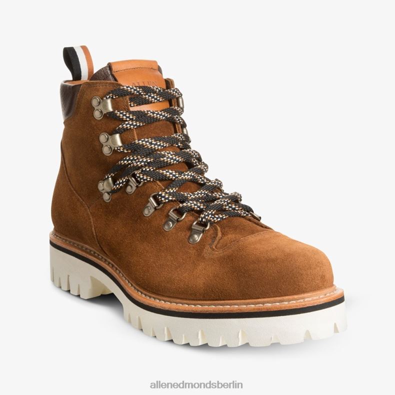 Allen Edmonds Saftbraunes Wildleder Männer Wetterfester Wanderstiefel aus Aspen-Wildleder 82J2T118