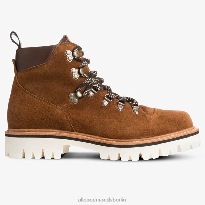 Allen Edmonds Saftbraunes Wildleder Männer Wetterfester Wanderstiefel aus Aspen-Wildleder 82J2T118