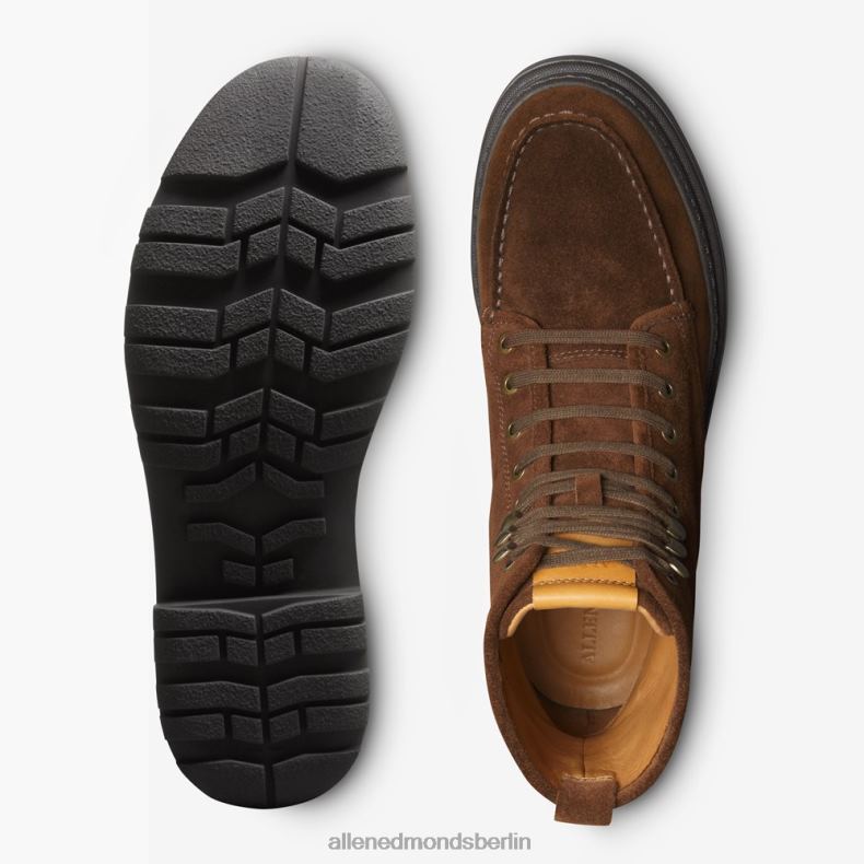 Allen Edmonds Schnupftabak-Wildleder Männer Sawyer wetterfester Schnürstiefel 82J2T420