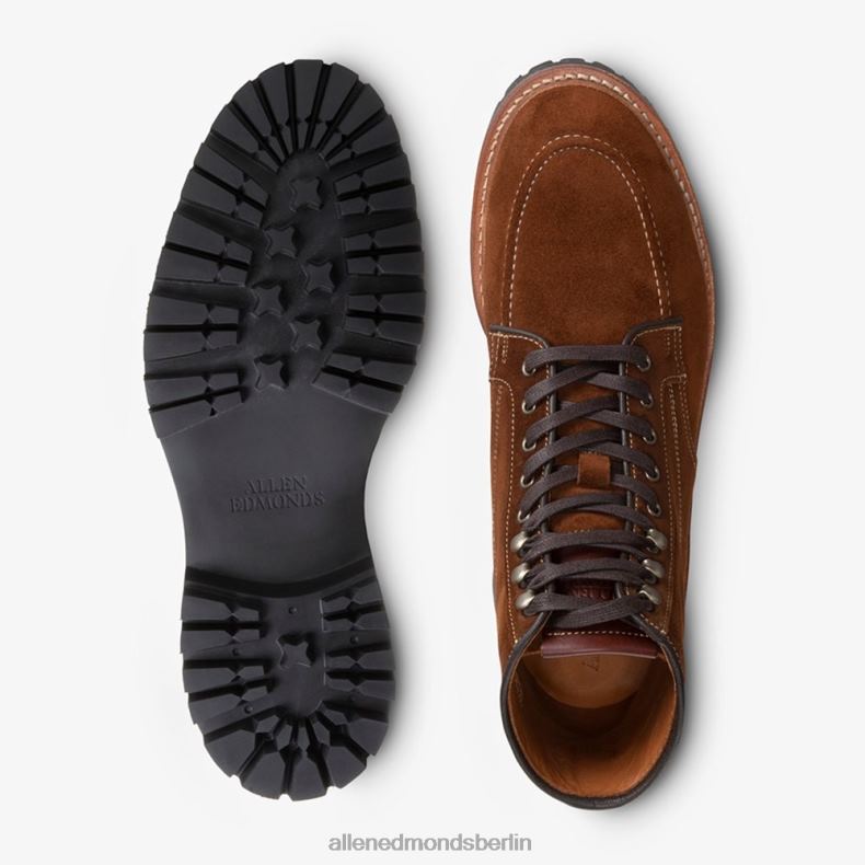 Allen Edmonds Schnupftabakbraun Männer Freeport Wildleder wetterfester Stollenstiefel 82J2T85