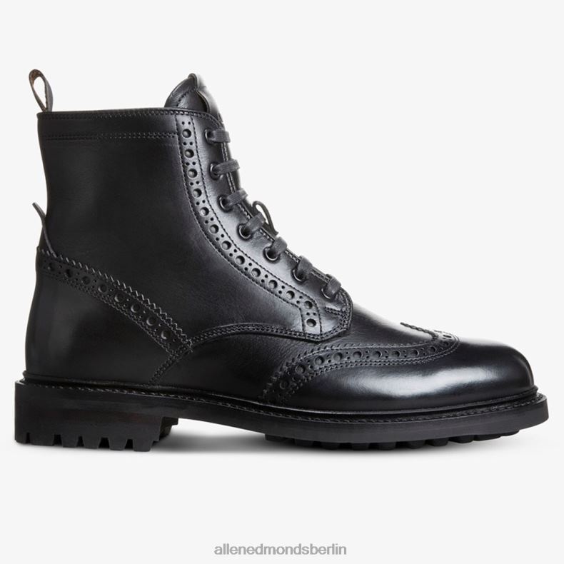 Allen Edmonds Schwarz Männer Chapman wetterfester Wingtip-Stiefel 82J2T472