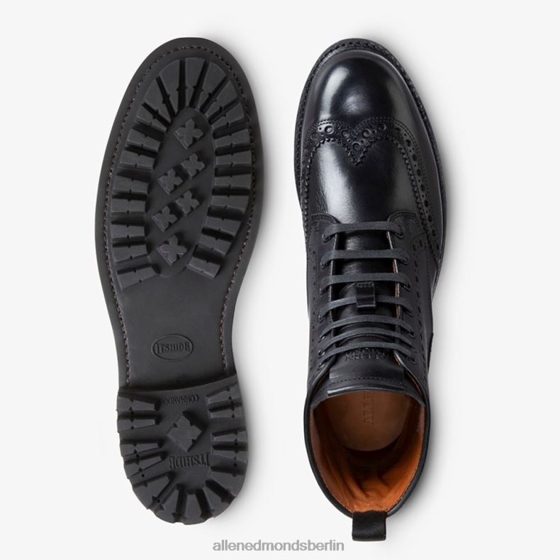 Allen Edmonds Schwarz Männer Chapman wetterfester Wingtip-Stiefel 82J2T472