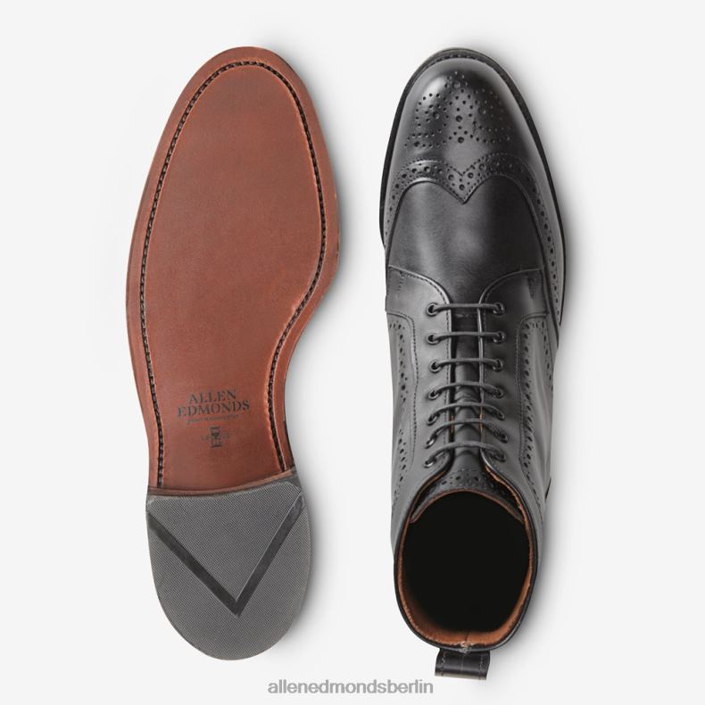 Allen Edmonds Schwarz Männer Dalton Wingtip-Stiefel 82J2T142
