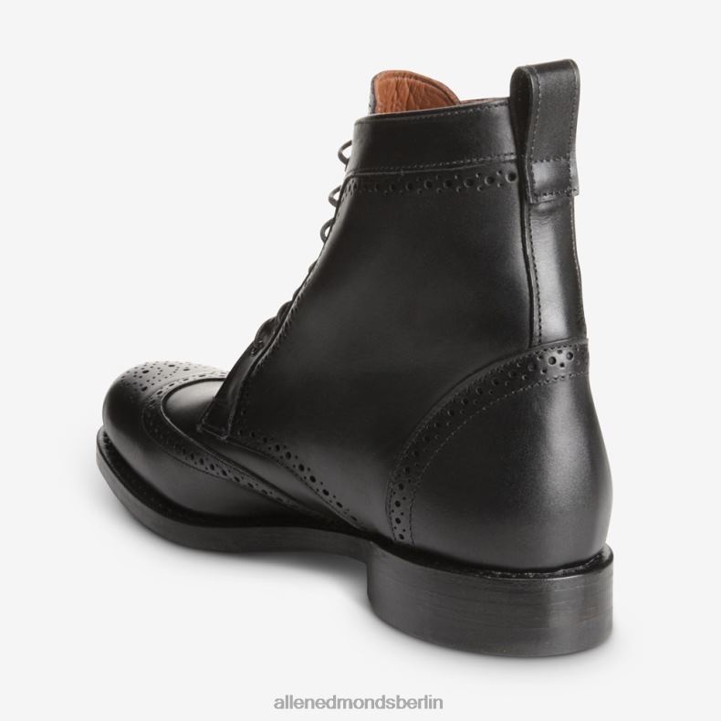 Allen Edmonds Schwarz Männer Dalton Wingtip-Stiefel mit Dainite-Gummisohle 82J2T116