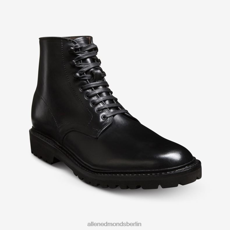 Allen Edmonds Schwarz Männer Higgins Mill wetterfester Stiefel mit Stollensohle 82J2T19