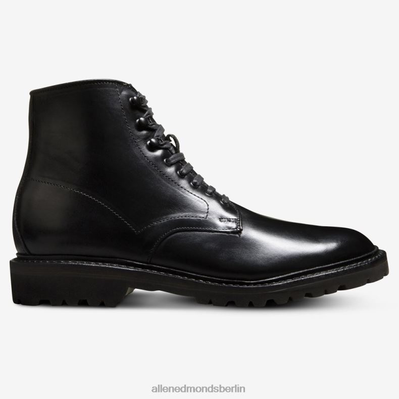 Allen Edmonds Schwarz Männer Higgins Mill wetterfester Stiefel mit Stollensohle 82J2T19