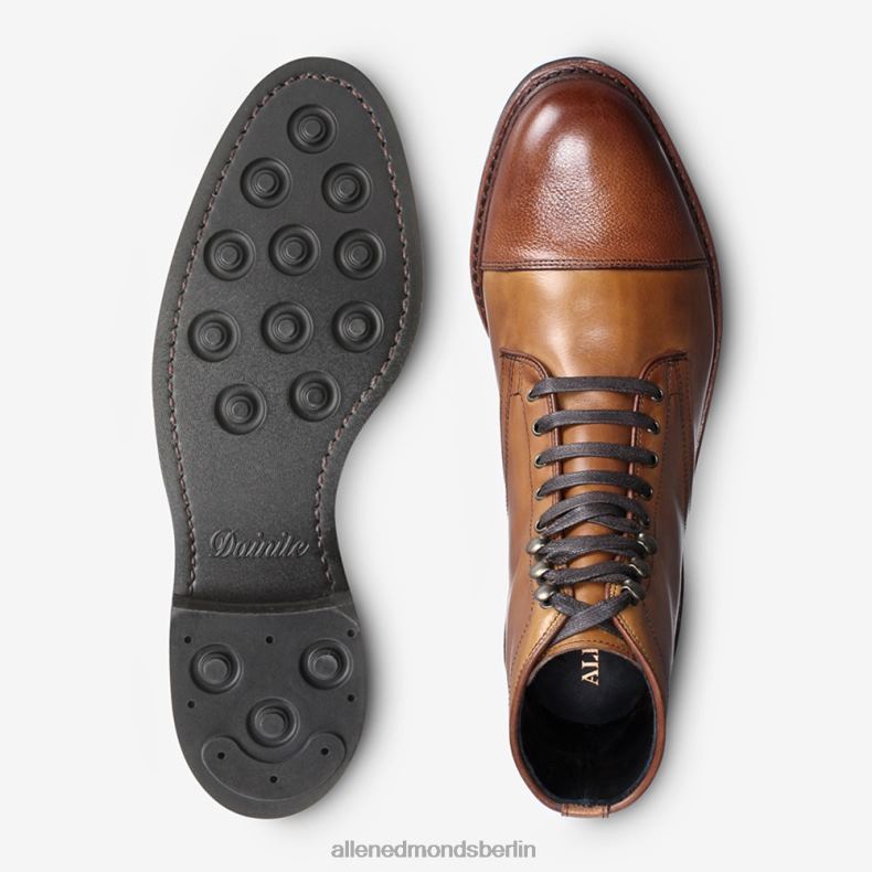 Allen Edmonds Walnussbraun Männer Landon-Captoe-Stiefel 82J2T484