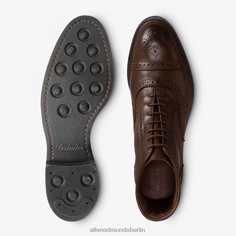 Allen Edmonds braun Männer Hamilton wetterfester Oxford-Kleiderstiefel 82J2T344