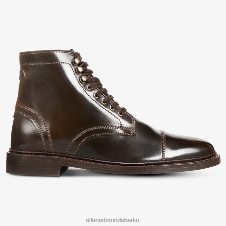 Allen Edmonds braun Männer Landon Shell Cordovan Captoe-Stiefel 82J2T339