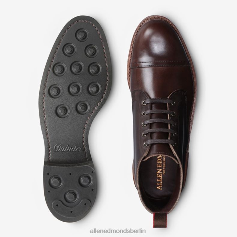 Allen Edmonds braun Männer Patton wetterfester Cap-Toe-Stiefel 82J2T58