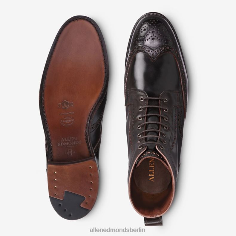 Allen Edmonds brauner Cordovan Männer Dalton-Shell-Cordovan-Kleiderstiefel 82J2T480