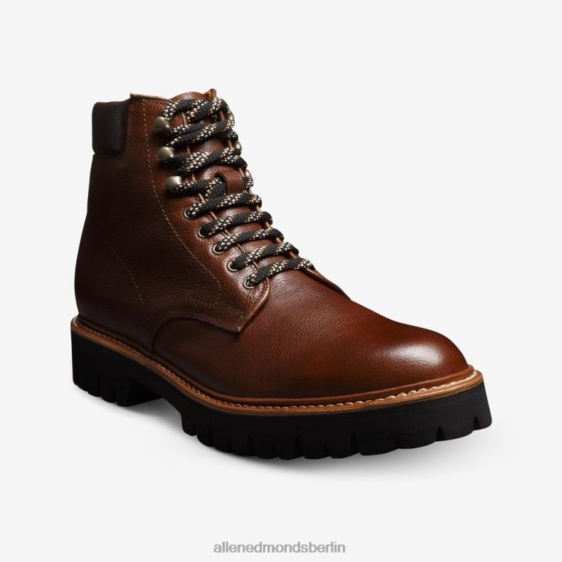 Allen Edmonds braunes Leder Männer Higgins Mill Wanderstiefel 82J2T476