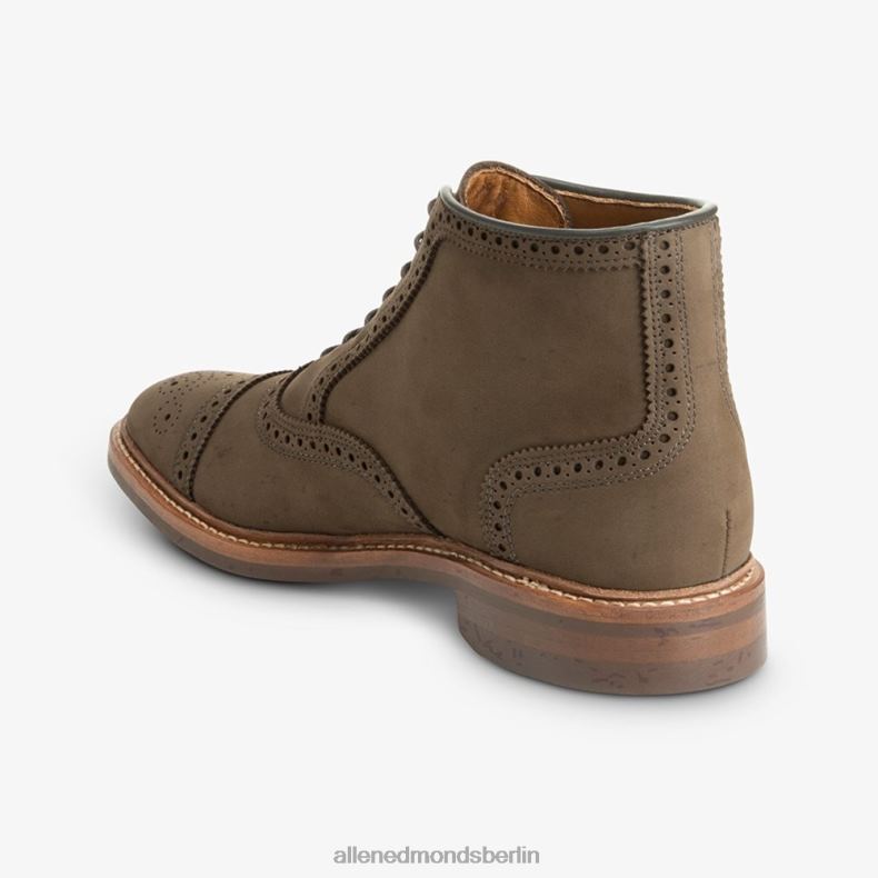 Allen Edmonds braunes Nubuk Männer Hamilton wetterfester Oxford-Kleiderstiefel 82J2T343