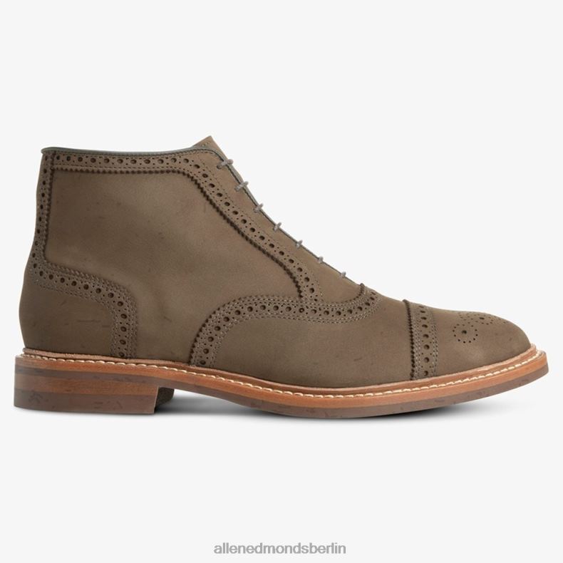 Allen Edmonds braunes Nubuk Männer Hamilton wetterfester Oxford-Kleiderstiefel 82J2T343