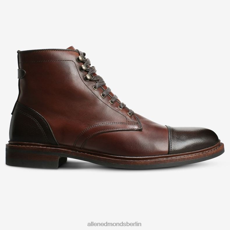 Allen Edmonds chili/braun Männer Landon-Captoe-Stiefel 82J2T364