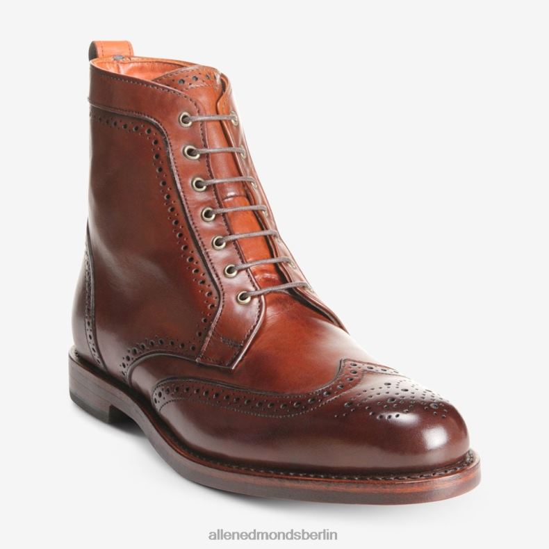 Allen Edmonds dunkles Chili Männer Dalton Wingtip-Stiefel 82J2T482