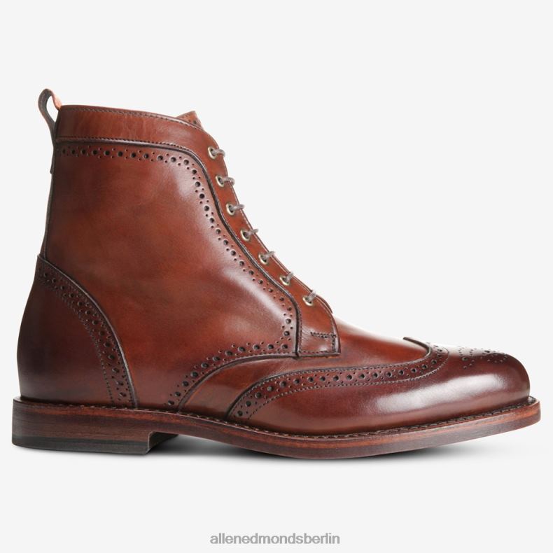Allen Edmonds dunkles Chili Männer Dalton Wingtip-Stiefel 82J2T482
