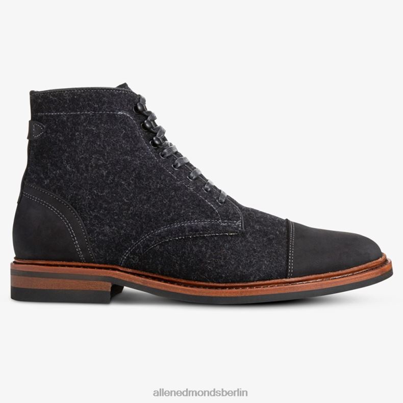 Allen Edmonds grau Männer Landon-Woll-Captoe-Stiefel 82J2T65