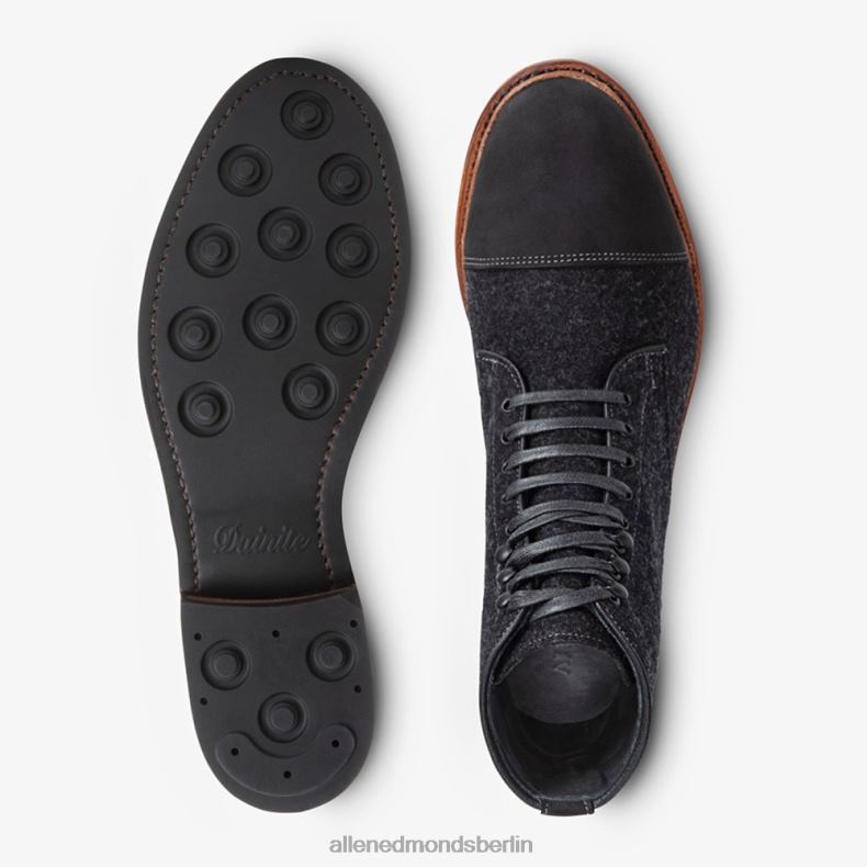 Allen Edmonds grau Männer Landon-Woll-Captoe-Stiefel 82J2T65