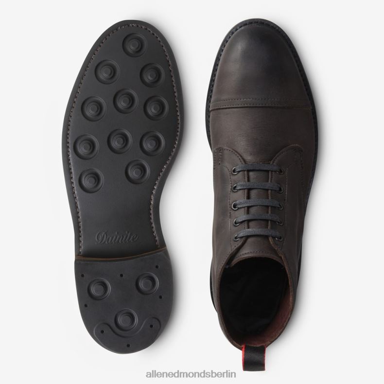 Allen Edmonds grau Männer Patton-Captoe-Stiefel mit Dainite-Gummisohle 82J2T115