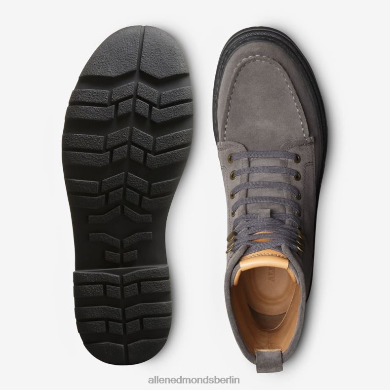 Allen Edmonds graues Wildleder Männer Sawyer wetterfester Schnürstiefel 82J2T91