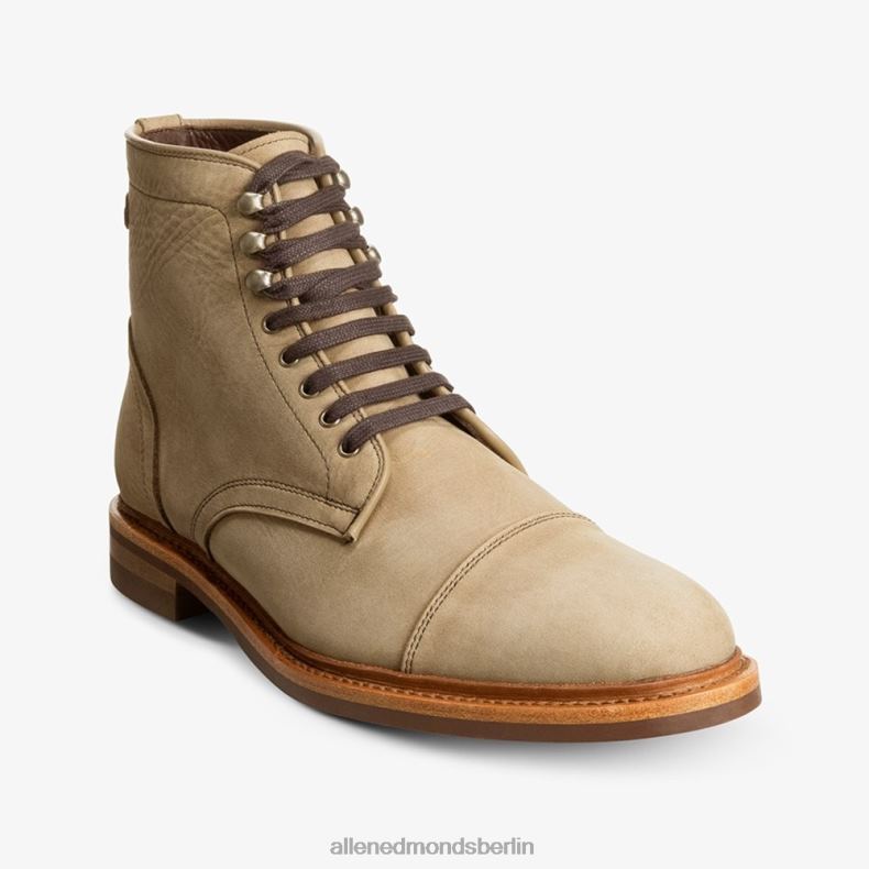 Allen Edmonds hellbraunes Wildleder Männer Landon-Captoe-Stiefel 82J2T64