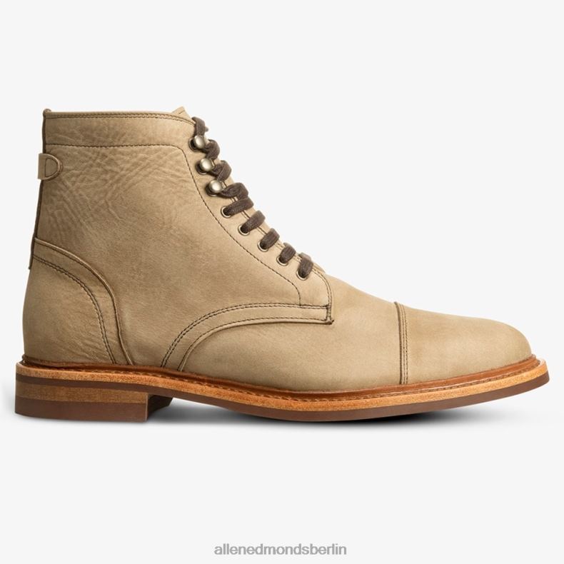 Allen Edmonds hellbraunes Wildleder Männer Landon-Captoe-Stiefel 82J2T64
