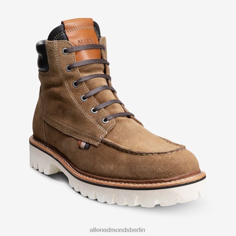 Allen Edmonds hellbraunes Wildleder Männer Silverlake-Schnürstiefel 82J2T437