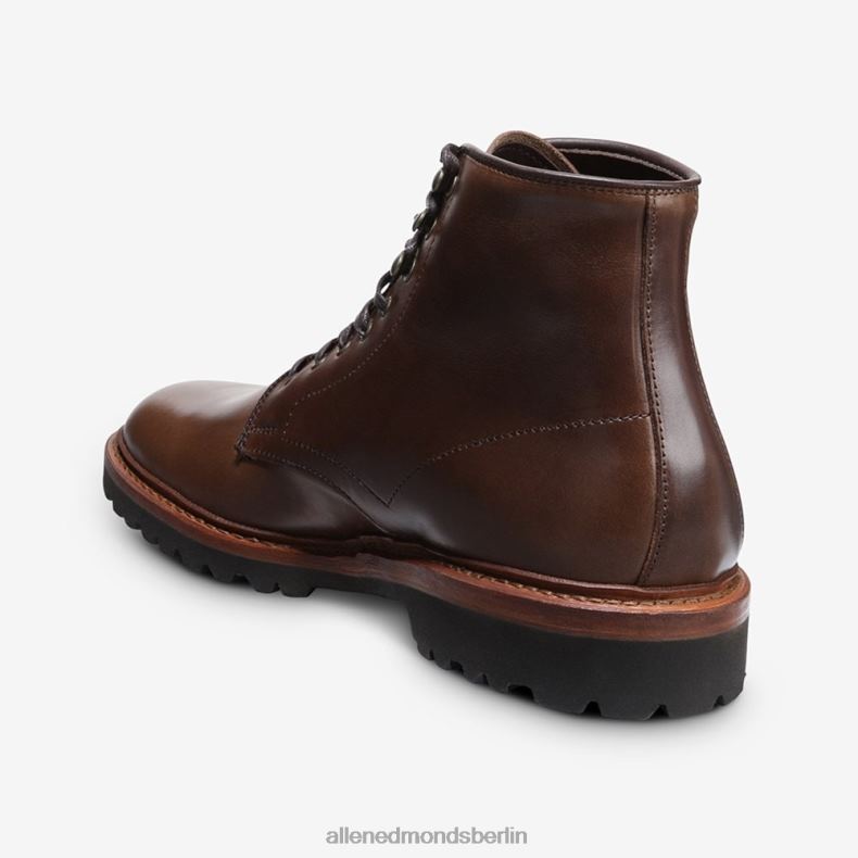 Allen Edmonds naturbraunes Leder Männer Higgins-Mill-Stiefel mit Stollensohle 82J2T469