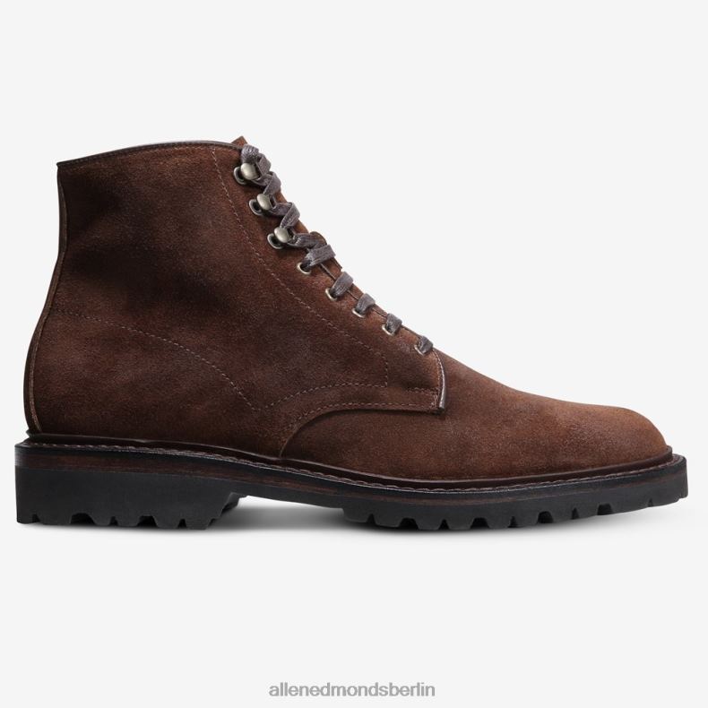 Allen Edmonds schnupftabakbraunes Wildleder Männer Higgins-Mill-Stiefel mit Stollensohle 82J2T471